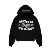 Broken Planet Hoodie Moon Phases Midnight Black