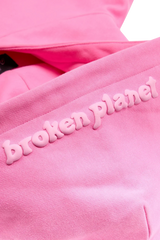 Broken Planet Market Candy Pink Zip Up Hoodie