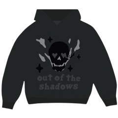 Broken planet market 'out of shadow "graphic hoodie coal black