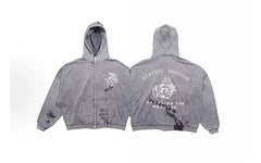 PALY Hollywood "Carrying The Message" Zip-Up Hoodie - Grey