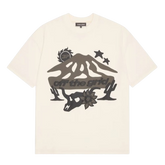 BROKEN PLANET MARKET 'OFF THE GRID' GRAPHIC TEE (VANILLA)