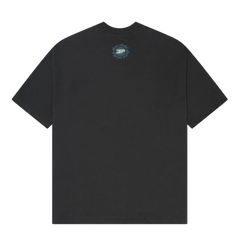 BROKEN PLANET MARKET 'FALLING STARS' GRAPHIC TEE (SOOT BLACK)