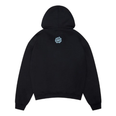 BROKEN PLANET MARKET 'SKY WALKING' HOODIE (MIDNIGHT BLACK)