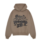 BROKEN PLANET MARKET 'OFF THE GRID' HOODIE (EARTH BROWN)