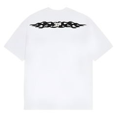 BROKEN PLANET MARKET 'BP TOTAL CHAOS' GRAPHIC TEE (SNOW WHITE)