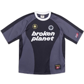 BROKEN PLANET MARKET 'LIMITED EDITION' FOOTBALL JERSEY (BLACK)