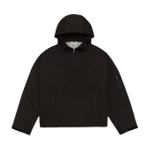 BROKEN PLANET MARKET WATERPROOF TECH JACKET (MIDNIGHT BLACK)