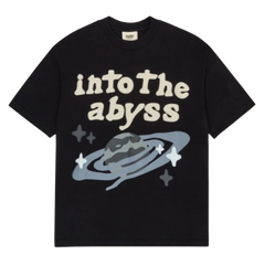 BROKEN PLANET MARKET 'INTO THE ABYSS' TEE (MIDNIGHT BLACK)
