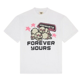 BROKEN PLANET MARKET 'FOREVER YOURS' GRAPHIC TEE (SNOW)