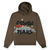 Broken Planet Market Cosmic Peaks Hoodie Cinder Brown
