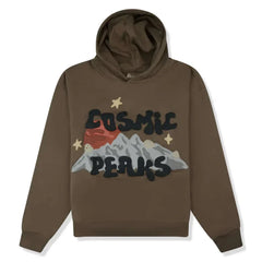 Broken Planet Market Cosmic Peaks Hoodie Cinder Brown