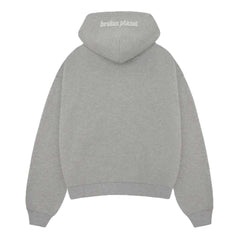 Broken Planet Heather Grey Zip Up Hoodie