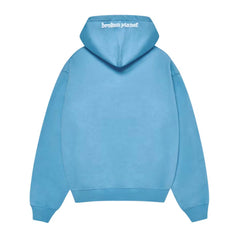 Broken Planet Heather Light Blue Zip Up Hoodie
