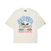 Broken Planet Game Over Tee Vanilla White