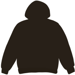 Broken Planet Market Dark Brown Zip Up Hoodie