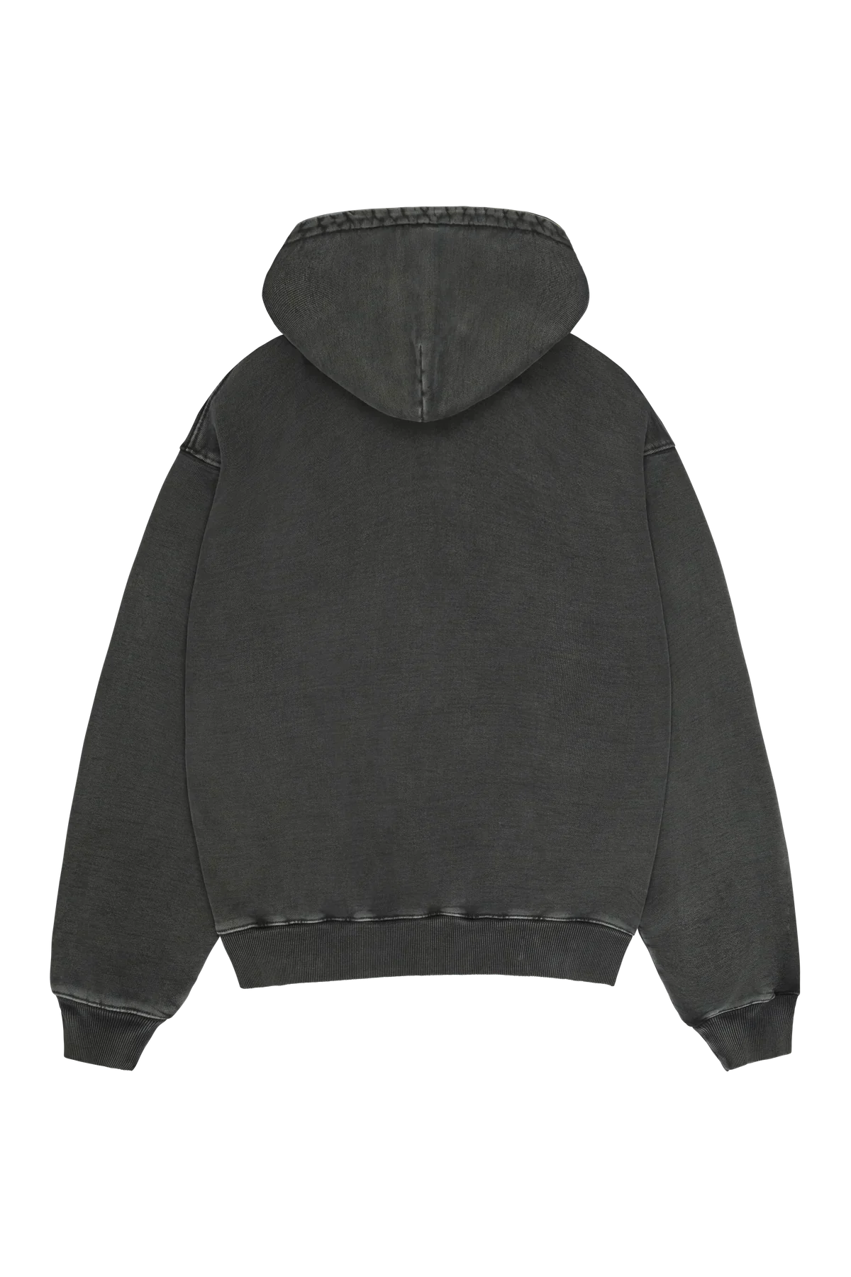 Broken Planet Basics Washed Soot Black Hoodie