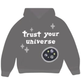 Broken Planet Market 'Trust Your Universe "hoodie gray
