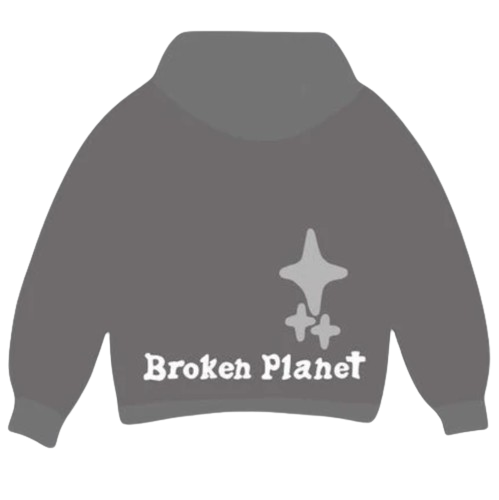 Broken Planet Market 'Trust Your Universe "hoodie gray