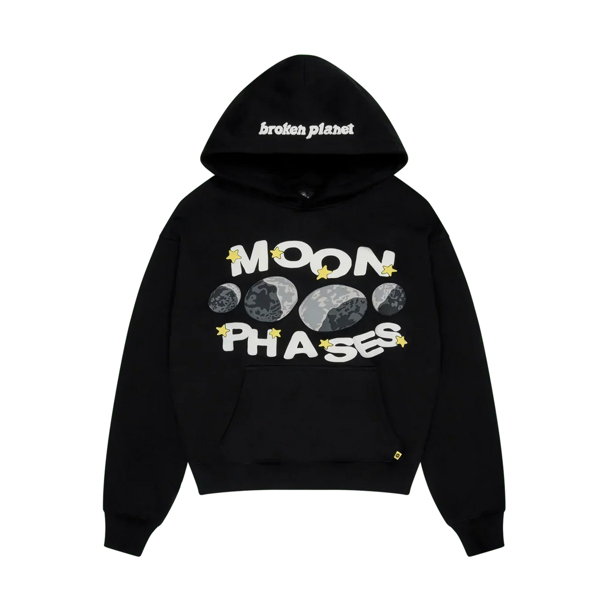 Broken Planet Hoodie Moon Phases Midnight Black
