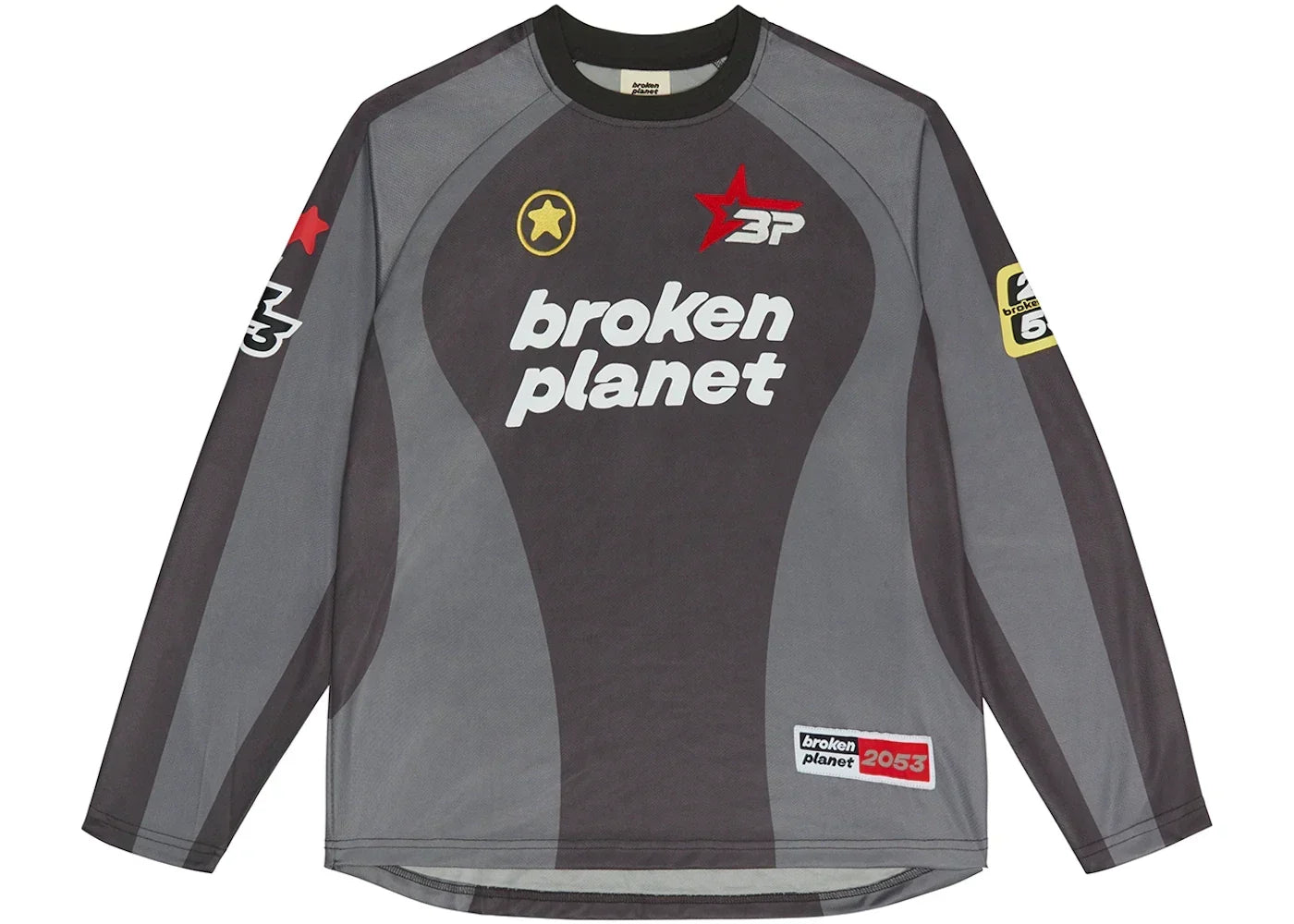 Broken Planet Market Football Shirt Long Sleeve