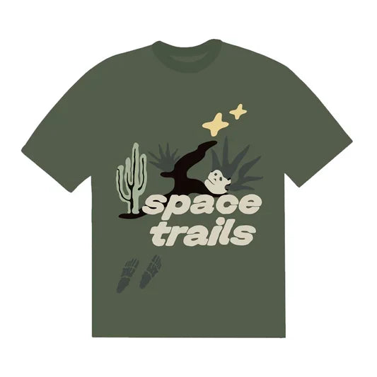 Broken Planet Market Space Trails T Shirt