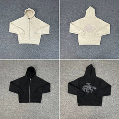 Derschutze Rodeo Cowboy Embroidery Hoodie