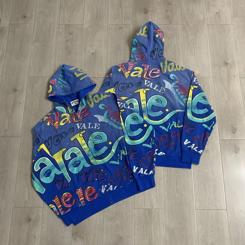 Vale Forever Iceberg Zip Up Hoodie
