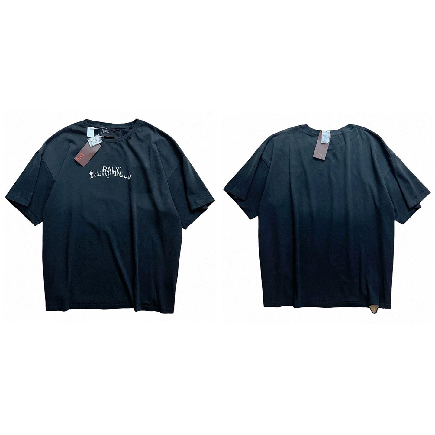 PALY Hollywood Center Small Logo Graphic T-Shirt - Black