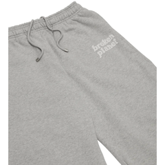 Broken planet Heather grey straight leg sweatpants