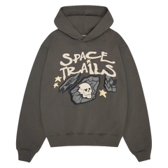 BROKEN PLANET MARKET 'SPACE TRAILS II' HOODIE (BELUGA GREY)
