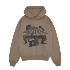 BROKEN PLANET MARKET 'OFF THE GRID' HOODIE (EARTH BROWN)