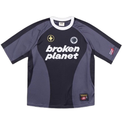 BROKEN PLANET MARKET 'LIMITED EDITION' FOOTBALL JERSEY (BLACK)