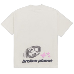 BROKEN PLANET MARKET 'COSMIC SPEED' TEE (BONE)