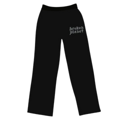 Broken planet market 'foundation' straight jogger midnight black