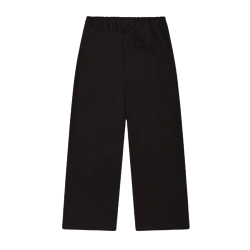 Broken planet market 'basic' wide-legged jogger coal black