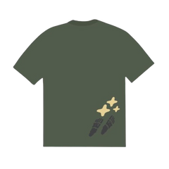 BROKEN PLANET MARKET 'SPACE TRAILS' TEE (AGAVE)