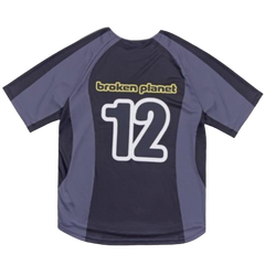BROKEN PLANET MARKET 'LIMITED EDITION' FOOTBALL JERSEY (BLACK)