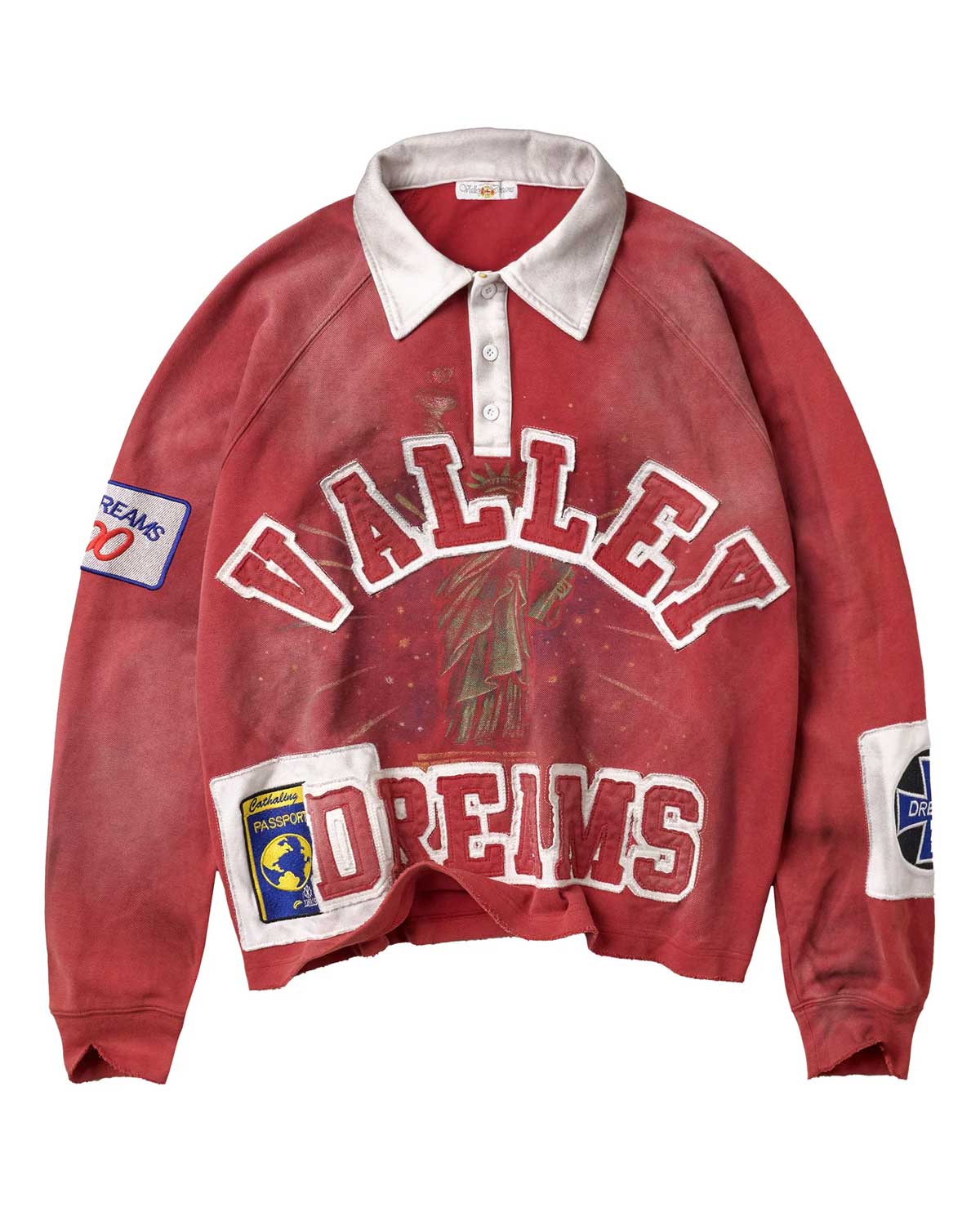 Vale Forever Ben Rugby L/S Red