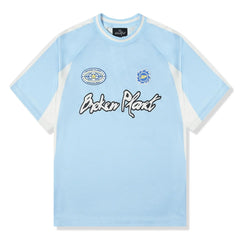 Broken Planet Football Jersey Light Blue