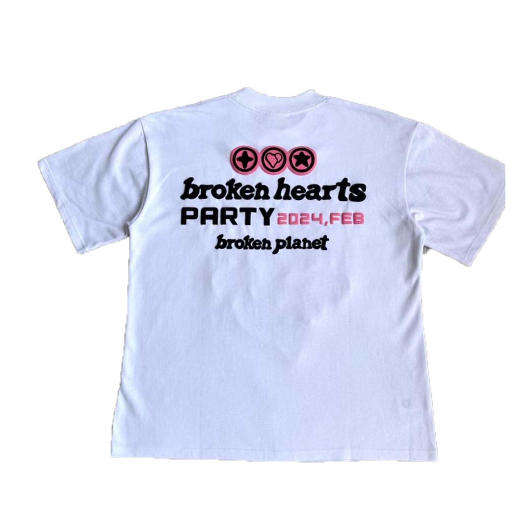 Broken Planet Love Is In The Air Tee White