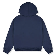 Broken Planet Market Deep Navy Zip Up Hoodie