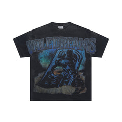 Vale Forever Dog Tag Big Tee Black