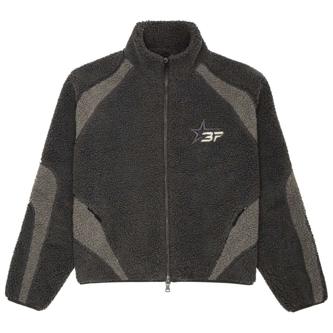 Broken Planet Market Soot Black Polar Fleece