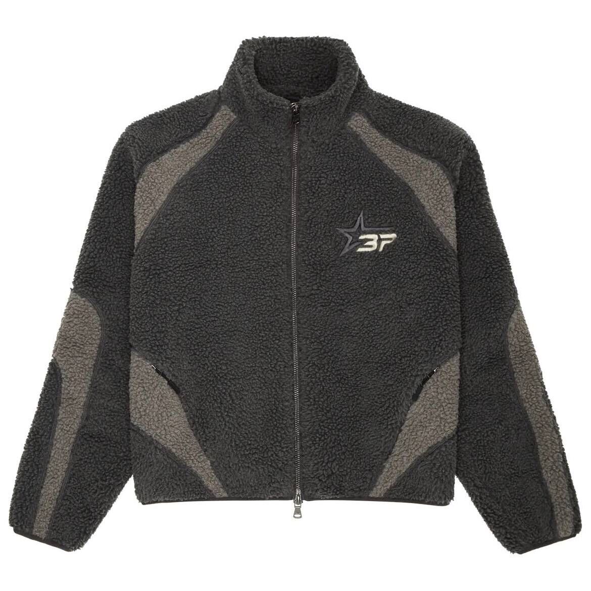 Broken Planet Market Soot Black Polar Fleece
