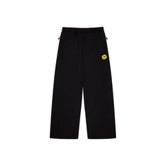 Cosmic Speed Wide-Leg Sweatpants Midnight Black