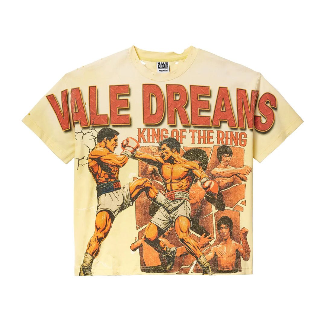 Vale Forever Sun Shattered Fist Tee Cream